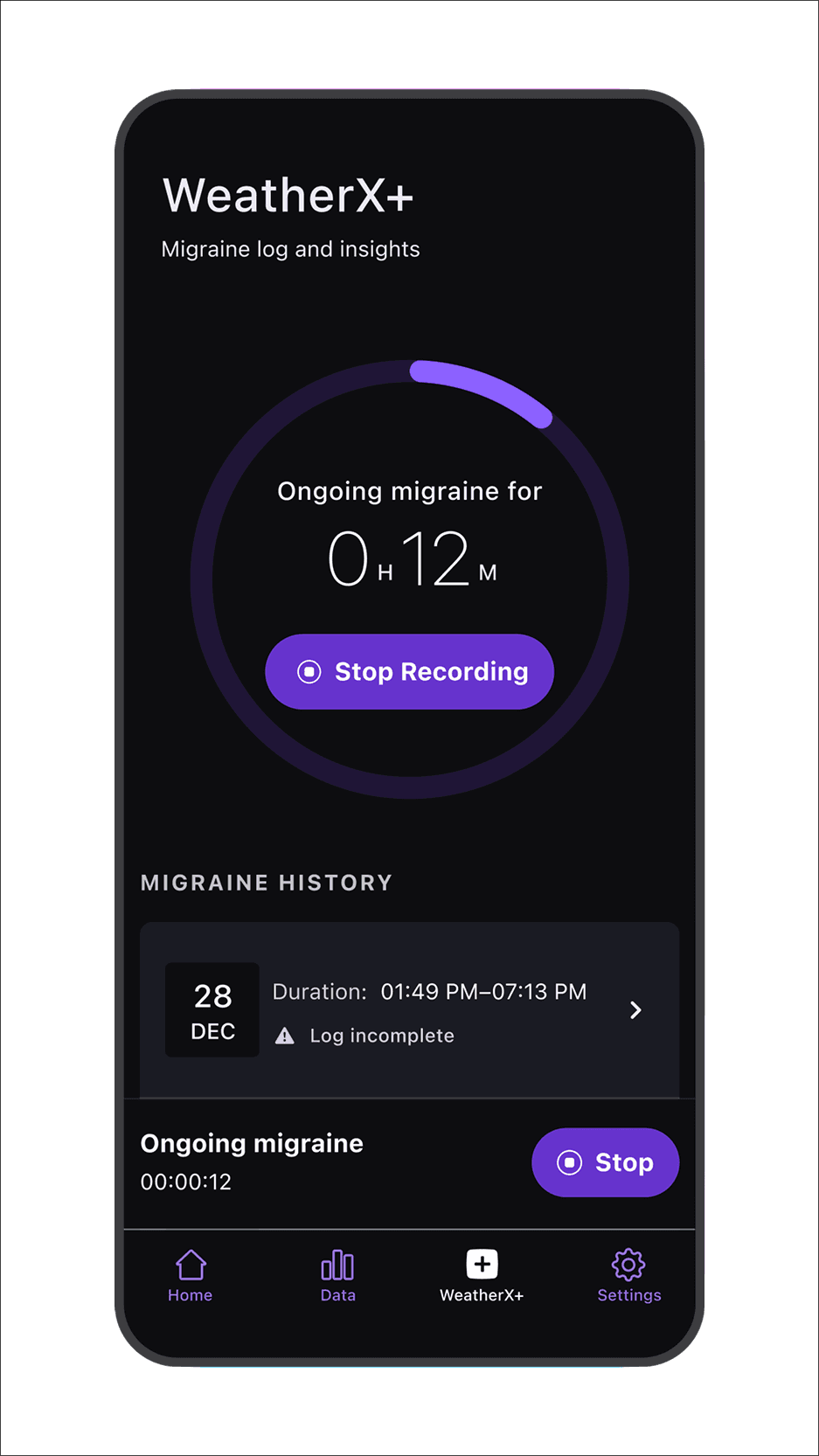 WeatherX Play Store listing screenshot